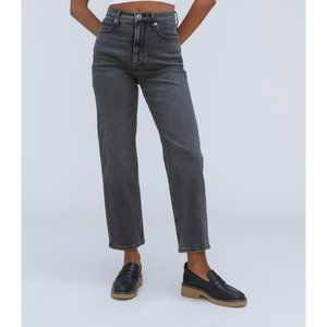 Everlane Women's Way-High Jean - Washed Black, Size 31, Great Condition